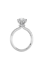 Load image into Gallery viewer, 2CTW Round Shaped Lab Grown Diamond (F/VS) Solitaire Engagement Ring in 14K Gold
