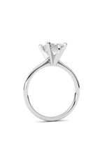 Load image into Gallery viewer, 2CTW Emerald Shaped Lab Grown Diamond Classic Solitaire Ring in 14K Gold (F/VS)
