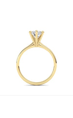 Load image into Gallery viewer, 2CTW Marquise Shaped Lab Grown Diamond Classic Solitaire Ring in 14K Gold (F/VS)
