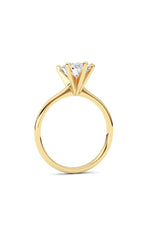 Load image into Gallery viewer, 2CTW Marquise Shaped Lab Grown Diamond Classic Solitaire Ring in 14K Gold (F/VS)
