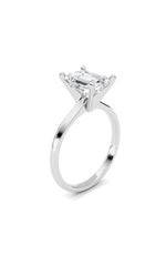 Load image into Gallery viewer, 2CTW Radiant Shaped Lab Grown Diamond Classic Solitaire Ring in 14K Gold (F/VS)
