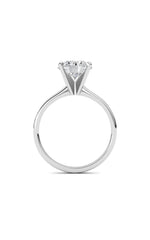 Load image into Gallery viewer, 2CTW Round Shaped Lab Grown Diamond Classic Solitaire Ring in 14K Gold (F/VS)
