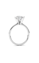 Load image into Gallery viewer, 2CTW Round Shaped Lab Grown Diamond Classic Solitaire Ring in 14K Gold (F/VS)

