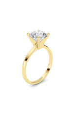 Load image into Gallery viewer, 2CTW Round Shaped Lab Grown Diamond Classic Solitaire Ring in 14K Gold (F/VS)
