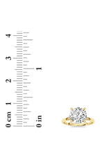 Load image into Gallery viewer, 2CTW Round Shaped Lab Grown Diamond Classic Solitaire Ring in 14K Gold (F/VS)
