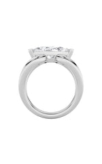 Load image into Gallery viewer, 2CTW Marquise Shaped Lab Grown Diamond (G/VS) East West Solitaire Fancy Ring in 14K Gold
