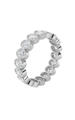 Load image into Gallery viewer, 2.75CTW Round Shaped Lab Grown Diamond (F/VS) Eternity Band Ring in 14K Gold
