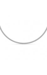Load image into Gallery viewer, 20CTW Round Shaped Lab Grown Diamond (F/VS) Necklace in 14K White Gold
