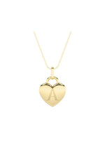 Load image into Gallery viewer, 1CTW Oval Shaped Lab Grown Diamond (F/VS) Heart Pendant in 14K  White Gold

