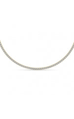 Load image into Gallery viewer, 20CTW Round Shaped Lab Grown Diamond (F/VS) Necklace in 14K White Gold
