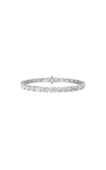 Load image into Gallery viewer, 7.5CTW Oval Shaped Lab Grown Diamond East &amp; West Bracelet in 14K Gold (F/VS)
