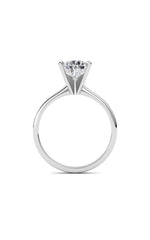 Load image into Gallery viewer, 2CTW Pear Shaped Lab Grown Diamond Classic Solitaire Ring in 14K Gold (F/VS)
