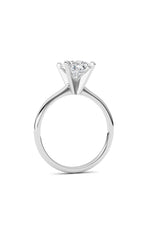 Load image into Gallery viewer, 2CTW Pear Shaped Lab Grown Diamond Classic Solitaire Ring in 14K Gold (F/VS)
