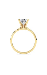 Load image into Gallery viewer, 2CTW Pear Shaped Lab Grown Diamond Classic Solitaire Ring in 14K Gold (F/VS)
