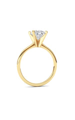 Load image into Gallery viewer, 2CTW Pear Shaped Lab Grown Diamond Classic Solitaire Ring in 14K Gold (F/VS)
