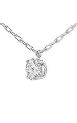 Load image into Gallery viewer, 2CTW Round Shaped Lab Grown Diamond (F/VS) Strata Chic Collection Necklace in 14K Gold
