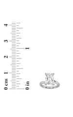Load image into Gallery viewer, 1CTW Radiant Shaped Lab Grown Diamond (F/VS) Bypass Shank Engagement Ring in 14K Gold
