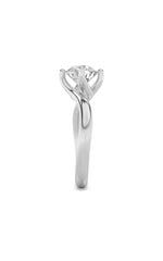 Load image into Gallery viewer, 2CTW Round Shaped Lab Grown Diamond (F/VS) Bypass Shank Engagement Ring in 14K Gold
