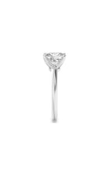 Load image into Gallery viewer, 2.5CTW Elongated Cushion Shaped Lab Grown Diamond (F/VS) Knife Edge Shank Solitaire Engagement Ring in 14K Gold
