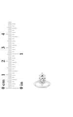 Load image into Gallery viewer, 1CTW Marquise Shaped Lab Grown Diamond (F/VS) Knife Edge Shank Solitaire Engagement Ring in 14K Gold
