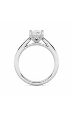 Load image into Gallery viewer, 2CTW Pear Shaped Lab Grown Diamond (F/VS) Classic Shank Solitaire Engagement Ring in 14K Gold
