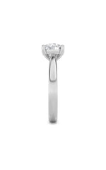 Load image into Gallery viewer, 1CTW Round Shaped Lab Grown Diamond (F/VS) Classic Shank Solitaire Engagement Ring in 14K Gold
