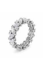 Load image into Gallery viewer, 3CTW Marquise Shaped Lab Grown Diamond (G/VS) Eternity Band Ring in 14K Gold
