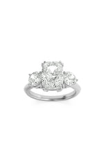 Load image into Gallery viewer, 3CTW Elongated Cushion Shaped Lab Grown Diamond (G/VS) Bold Three Stone Ring in 14K Gold
