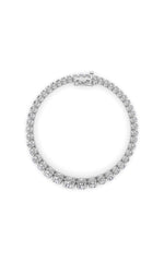Load image into Gallery viewer, 5CTW Round Shaped Lab Grown Diamond (F/VS) Graduating Tennis Bracelet in 14K Gold
