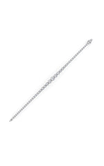 Load image into Gallery viewer, 5CTW Round Shaped Lab Grown Diamond (F/VS) Graduating Tennis Bracelet in 14K Gold
