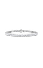 Load image into Gallery viewer, 9.5CTW Round Shaped Lab Grown Diamond (F/VS) Bracelet in 14K Gold
