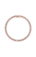 Load image into Gallery viewer, 10CTW Emerald Shaped Lab Grown Diamond (F/VS) East West Station Bracelet in 14K Gold
