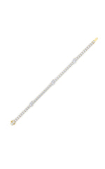 Load image into Gallery viewer, 10CTW Pear Shaped Lab Grown Diamond (F/VS) East West Station Bracelet in 14K Gold
