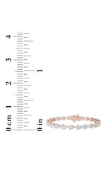 Load image into Gallery viewer, 8.5CTW Pear Shaped Lab Grown Diamond (F/VS) Fancy Line Bracelet in 14K Gold
