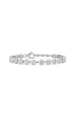 Load image into Gallery viewer, 4CTW Mix Shaped Lab Grown Diamond (G/VS) Bracelet in 14K Gold
