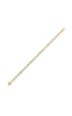 Load image into Gallery viewer, 4CTW Mix Shaped Lab Grown Diamond (G/VS) Bracelet in 14K Gold
