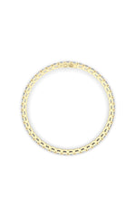 Load image into Gallery viewer, 10CTW Round Shaped Lab Grown Diamond (F/VS) Bracelet in 14K Gold
