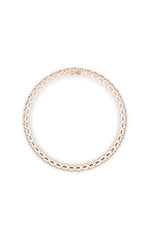 Load image into Gallery viewer, 10CTW Round Shaped Lab Grown Diamond (F/VS) Bracelet in 14K Gold
