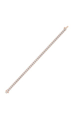 Load image into Gallery viewer, 10CTW Round Shaped Lab Grown Diamond (F/VS) Bracelet in 14K Gold
