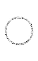 Load image into Gallery viewer, 15CTW Oval Shaped Lab Grown Diamond (F/VS) East West Bezel Set Bracelet in 14K Gold
