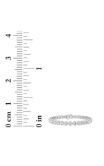 Load image into Gallery viewer, 10CTW Round Shaped Lab Grown Diamond (F/VS) East West Bezel Set Bracelet in 14K Gold
