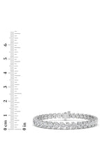 Load image into Gallery viewer, 18CTW Heart Lab Grown Diamond (F/VS ) Bracelet Bracelet in 14K Gold
