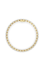 Load image into Gallery viewer, 18CTW Heart Lab Grown Diamond (F/VS ) Bracelet Bracelet in 14K Gold
