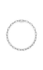 Load image into Gallery viewer, 8CTW Oval And Round Lab Grown Diamond (F/VS ) Bezel Set Bracelet in 14K Gold

