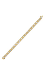 Load image into Gallery viewer, 7CTW Round Lab Grown Diamond (F/VS ) Bangle Bracelet in 14K Gold
