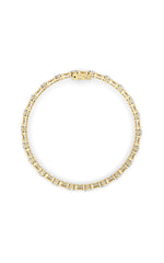 Load image into Gallery viewer, 7CTW Round Lab Grown Diamond (F/VS ) Bracelet in 14K Gold
