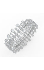 Load image into Gallery viewer, 34.5CTW Mix Shaped Lab Grown Diamond (F/VS) Bracelet in 14K Gold
