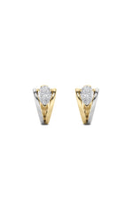 Load image into Gallery viewer, 1.5CTW Pear Shaped Lab Grown Diamond (F/VVS) Fashion Earrings in 14K Gold
