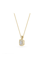 Load image into Gallery viewer, 0.75CTW Round Shaped Lab Grown Diamond (F/VS) Halo Pendant in 14K Gold
