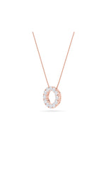 Load image into Gallery viewer, 2CTW Round Shaped Lab Grown Diamond (F/VS) Circle Pendant in 14K Gold
